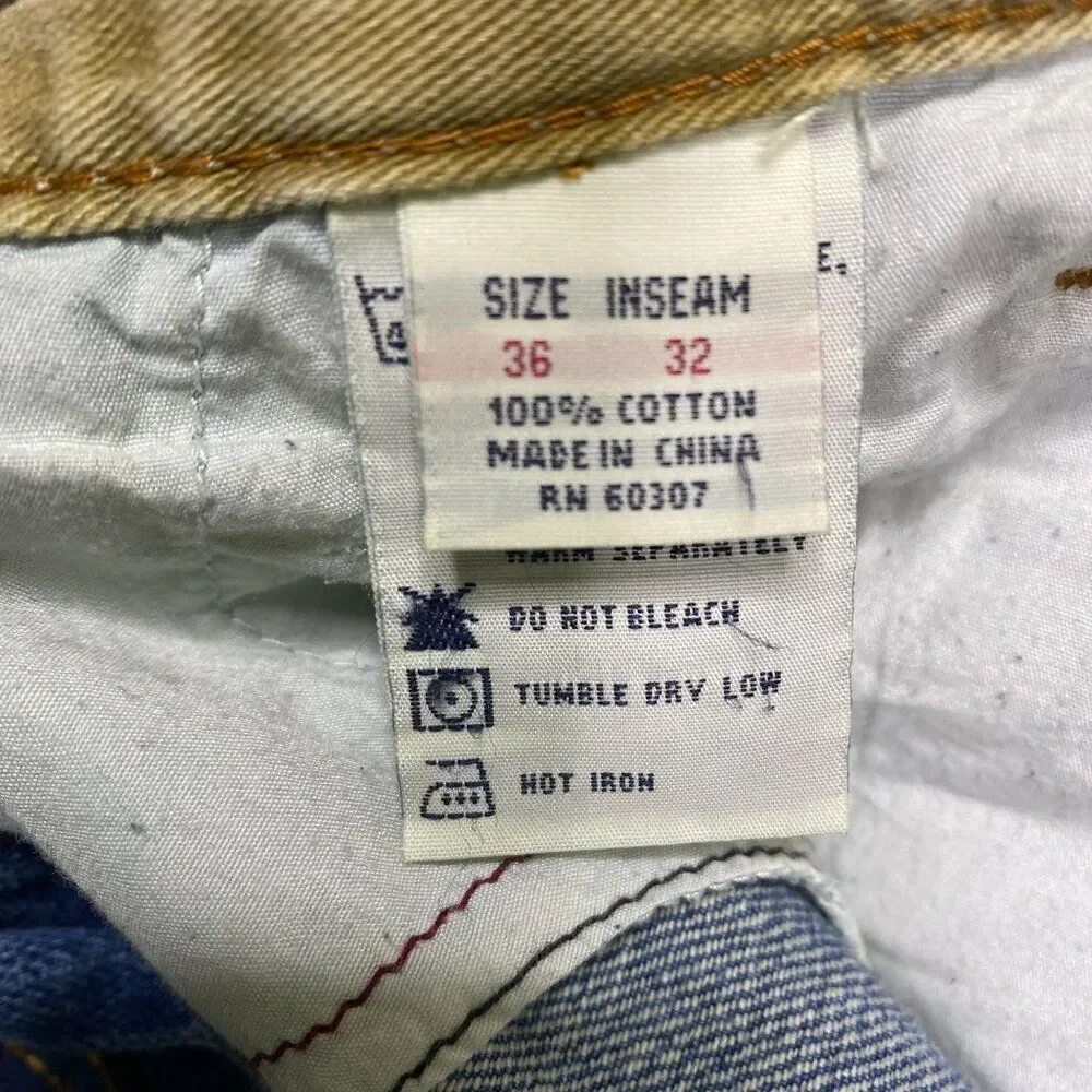 Unionbay Distressed Bootcut Jeans Size 36 X 32
